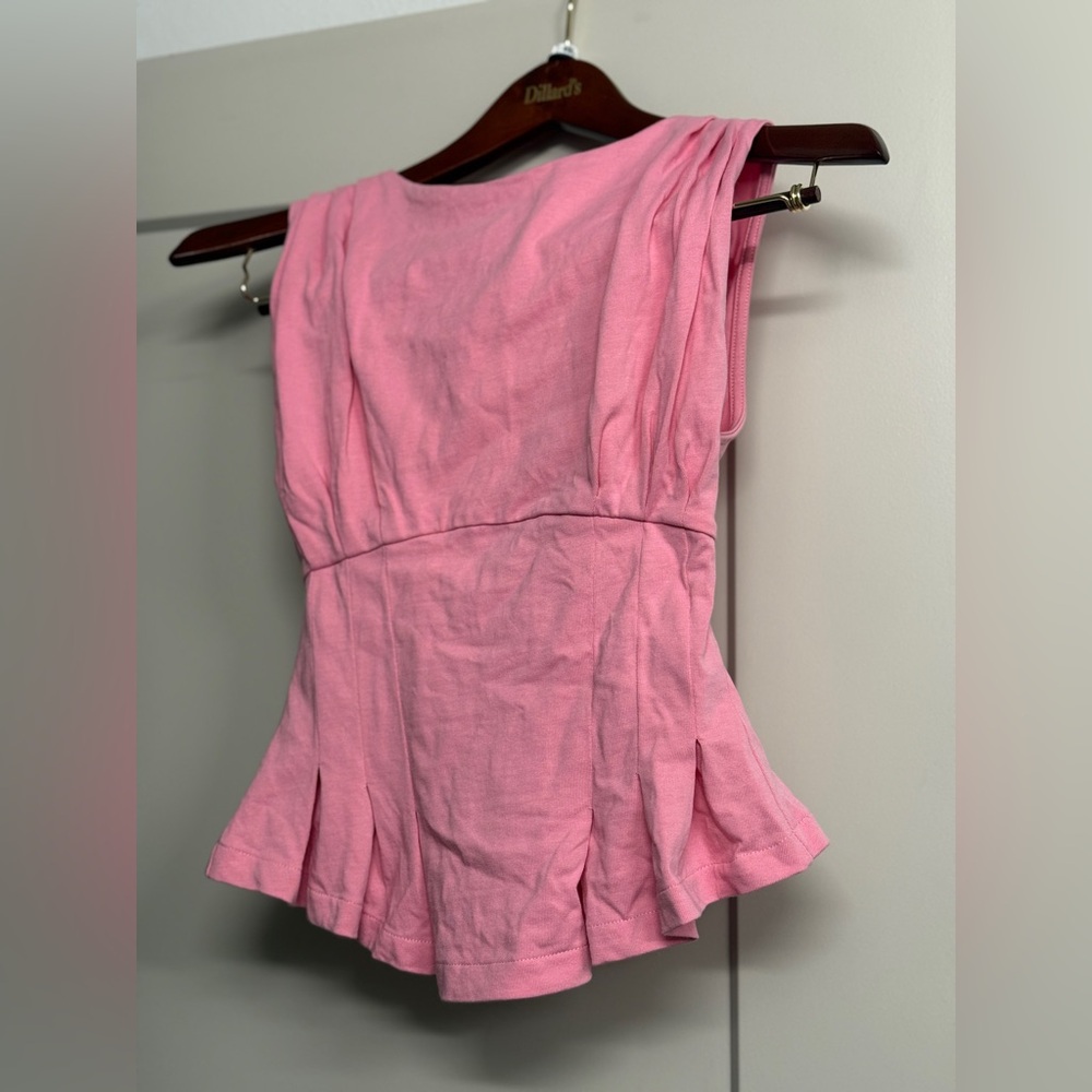 Zara Pink Sleeveless Top